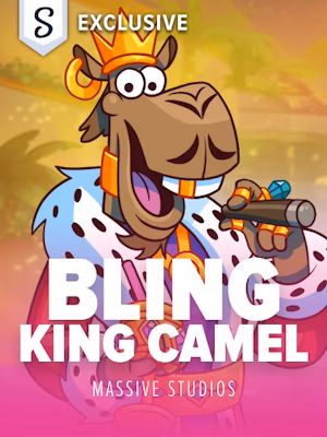 Bling King Camel by Massive – play at Gamba